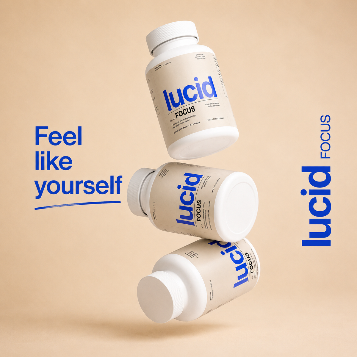 Lucid CoQ10 — Clear the Fog. Ditch the Caffeine.